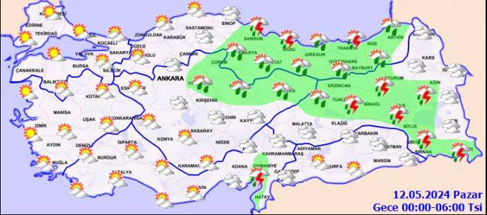 Dışarı çıkmadan bir kez daha düşünün! Meteoroloji 6 il için saat verip uyardı - Resim: 15
